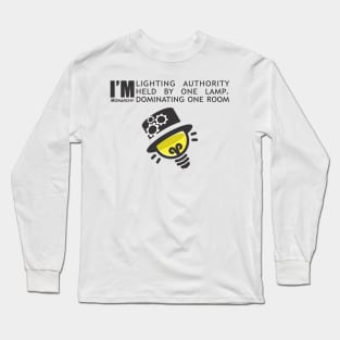 Monarchy Bulb Lighting Authority Long Sleeve T-Shirt